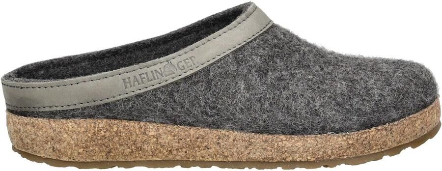 Haflinger Grizzly Torben Antraciet Pantoffel S1 - Foto 6