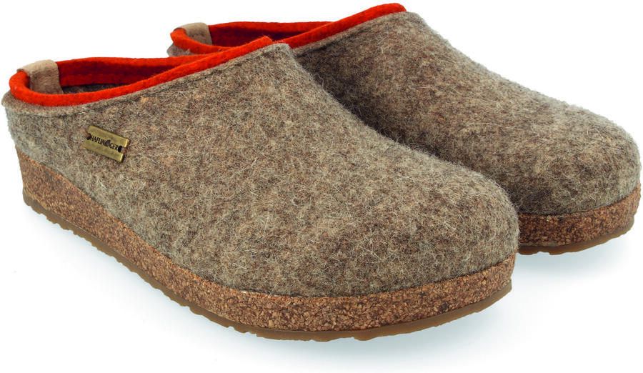 Haflinger Pantoffels Grizzly Kris