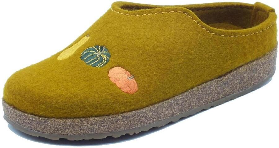 Haflinger Women's Grizzly Kürbis Pantoffels oranje