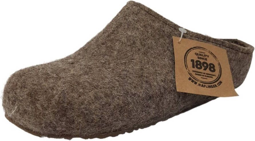 Haflinger Michl Pantoffels bruin - Foto 2