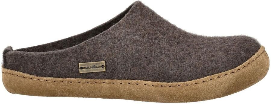 Haflinger Emil's Toffel Pantoffels bruin - Foto 2