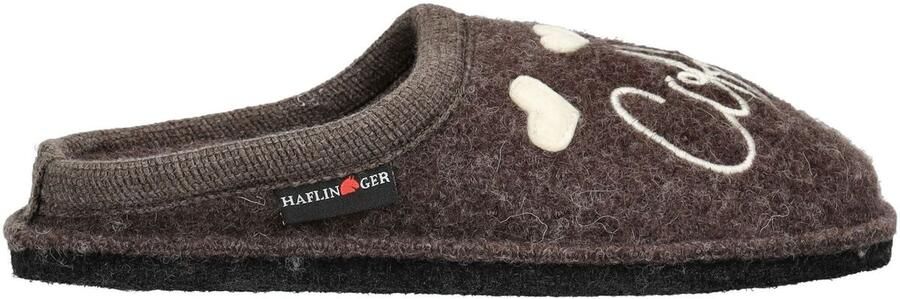 Haflinger Flair Coffee Time Pantoffels bruin - Foto 3