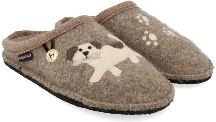 HAFLINGER Huisschoenen beige