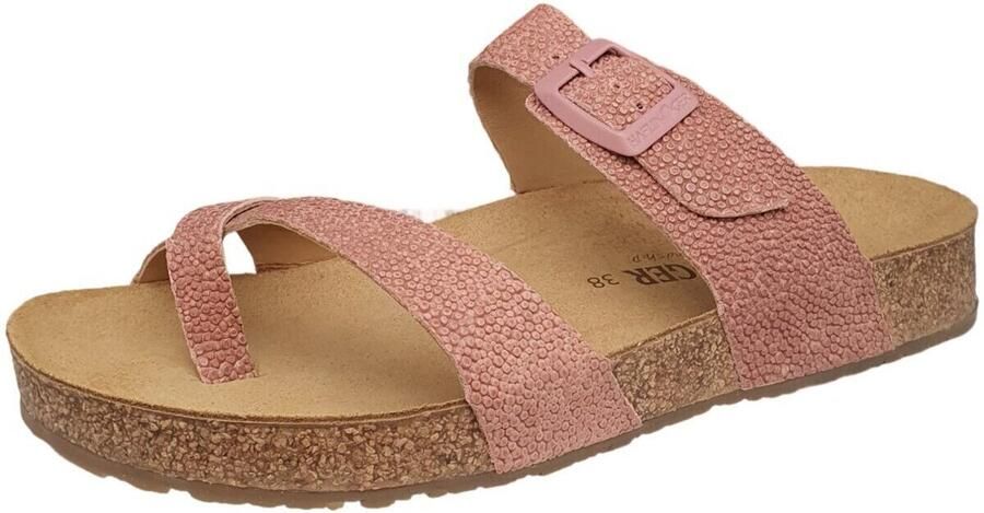 Haflinger Women's Juno Sandalen bruin roze - Foto 2