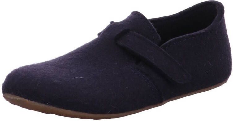 Haflinger Focus Pantoffels blauw