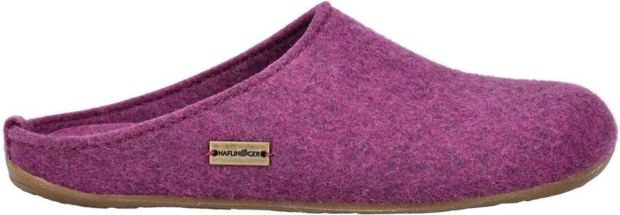 Haflinger Fundus Pantoffels purper