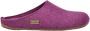 Haflinger Fundus Pantoffels purper - Thumbnail 2