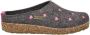 Haflinger 's Grizzly Cuoricini Pantoffels bruin - Thumbnail 2