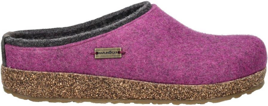 Haflinger Grizzly Kris Pantoffels roze