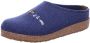 Haflinger Grizzly Pistenglück Pantoffels blauw - Thumbnail 2