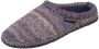 Haflinger Walktoffel Tricoté Pantoffels grijs - Thumbnail 2