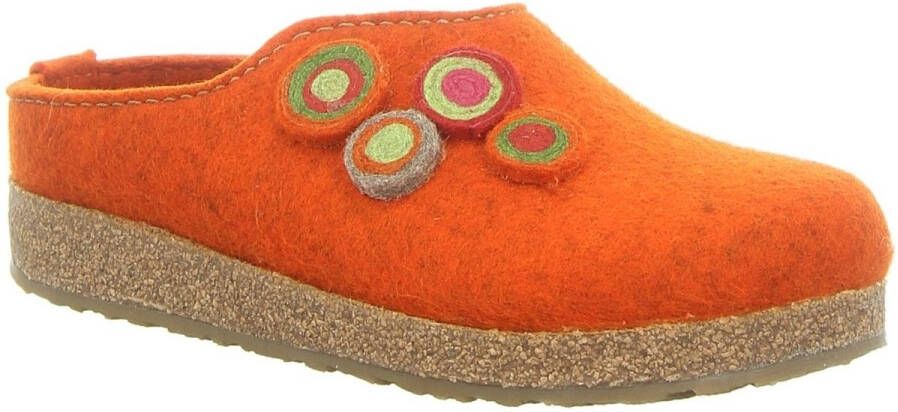 Haflinger Women's Kanon Pantoffels rood
