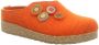Haflinger Women's Kanon Pantoffels rood - Thumbnail 1