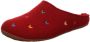 Haflinger Women's Everest Farfalline Pantoffels rood - Thumbnail 2