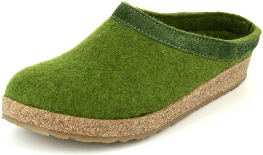 Haflinger Grizzly Torben Pantoffels groen