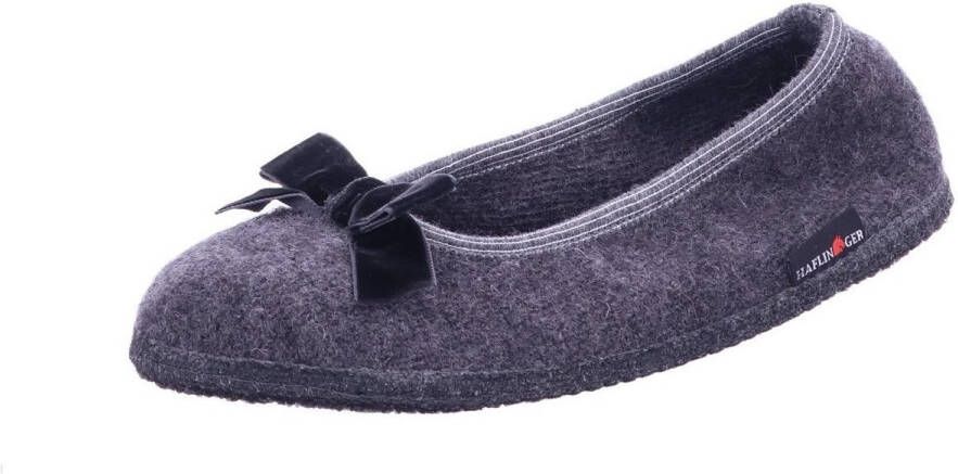 Haflinger Women's Fiocco Pantoffels grijs