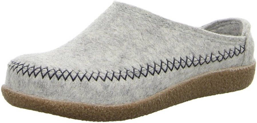 Haflinger Blizzard Credo Pantoffels grijs
