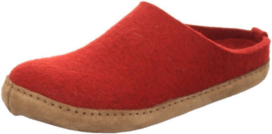 Haflinger Emil's Toffel Pantoffels rood - Foto 4