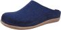 Haflinger Skane Pantoffel Unisex Blauw - Thumbnail 2