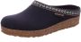 Haflinger pantoffel Franzl kleur Mittelblau - Thumbnail 3