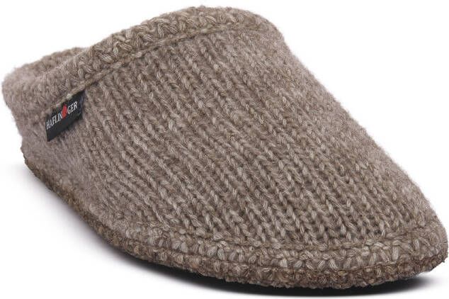 Haflinger Pantoffels DE PUNTO PAPIERMELIERT CALZ G