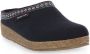 Haflinger pantoffel Franzl kleur Mittelblau - Thumbnail 2