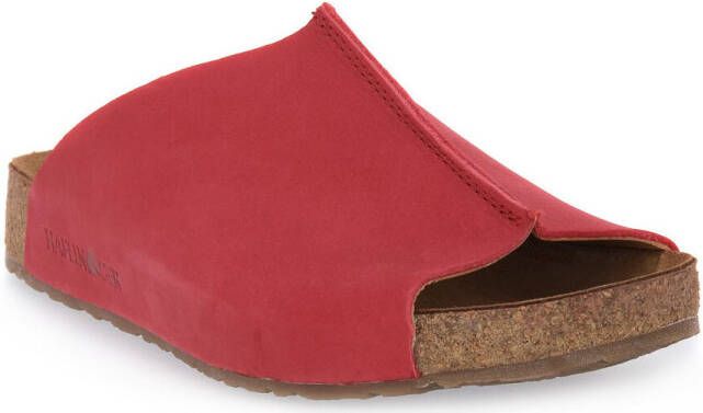 Haflinger Slippers BIO FORTUNA ROT CALZ F