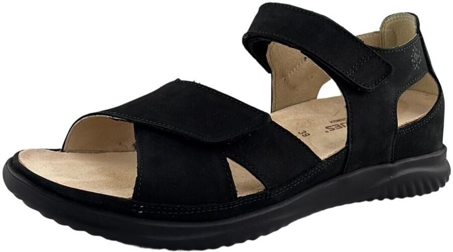 Hartjes Vrouwen Nubuck 80007409 Damesschoenen 111332 Zwart - Foto 2