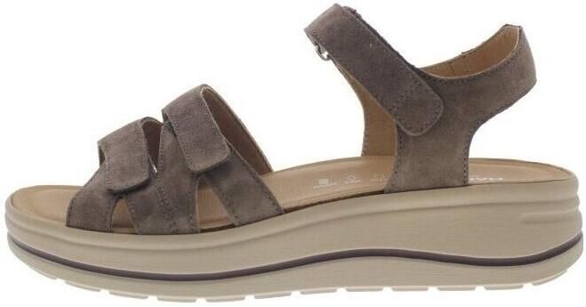 Hartjes 132.2004 30 41.00 Sandalen Grijs Suede Dames Breedtemaat H Grijs - Foto 5