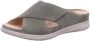 Hartjes 122.1116 99 70.00 Groene dames slipper met uitneembaar voetbed wijdte G - Thumbnail 2
