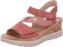 Hartjes Suede H Dames Sandalen Oud Roze - Thumbnail 2