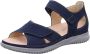 Hartjes 132.1113 99~~~~~~~~~~~~~~~~~~~ Platte sandalenDames Sandalen Blauw - Thumbnail 3