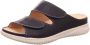 Hartjes 122.1114 99 47.00 G Dames Slippers Blauw - Thumbnail 2