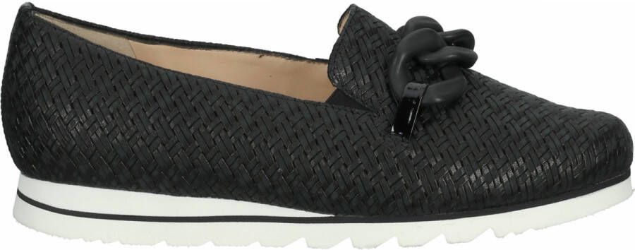 Hassi-A Hassia Instapper 30 1539 Wijdte G Zwart Vlechtwerk 4½ 37½ - Foto 9