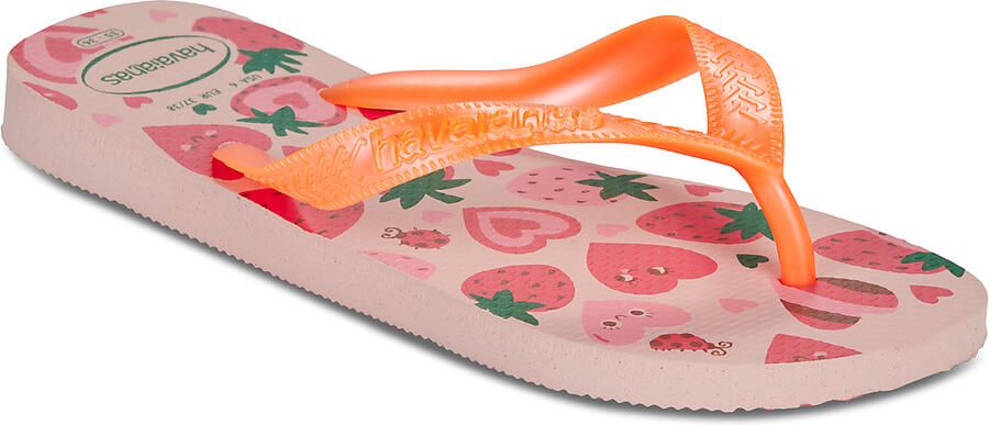 Havaianas HAV. KIDS FLORES Roze CONFETI Meisjes Slippers Roze confetti - Foto 2