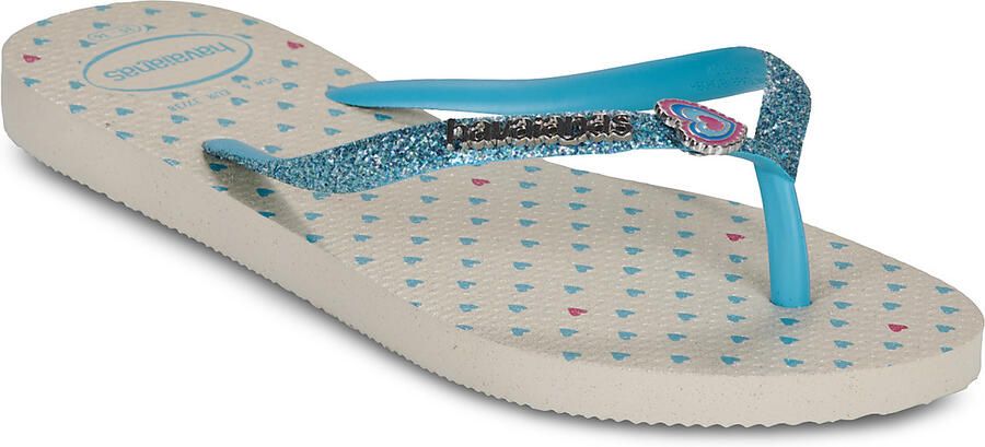 Havaianas HAV. KIDS SLIM GLITTER II BEIGE Meisjes Slippers beige - Foto 2