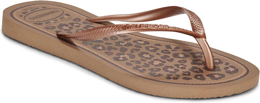 Havaianas HAV. SLIM ANIMALS ROSE Goud ROSE Goud Dames Slippers rose Goud rose Goud - Foto 2