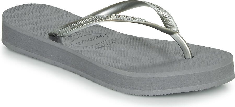 Havaianas Slim Flatform Dames Slippers Steel Grey - Foto 3