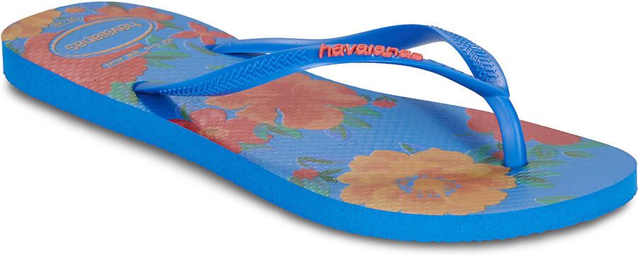Havaianas HAV. SLIM SUMMER BLISS BRILLIANT Blauw Dames Slippers brilliant Blauw - Foto 2