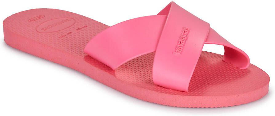 Havaianas Women's Aqua Sandalen roze rood