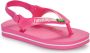 Havaianas Baby Brasil Logo II teenslippers met hielbandje roze Meisjes Rubber 25 26 - Thumbnail 4