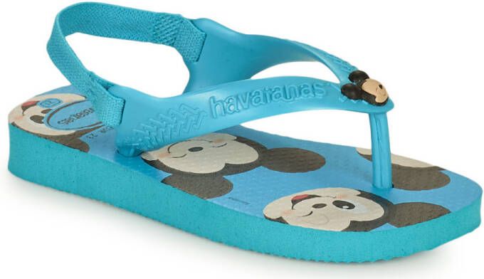 Havaianas Baby Disney Classics II Jongens Slippers Blue - Foto 4