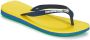 Havaianas Brasil Layers Heren Slippers Citrus Yellow - Thumbnail 4