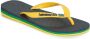 Havaianas Brasil Layers Blauw Rubber Teenslippers Unisex - Thumbnail 4