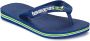 Havaianas Teenslippers Brasil Logo zomerschoen slippers poolslides met logo-opschrift - Thumbnail 8