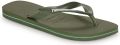 Havaianas Teenslippers Brasil Logo zomerschoen slippers poolslides met logo-opschrift - Groen
