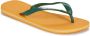 Havaianas Brasil Logo teenslippers geel groen Jongens Meisjes Rubber 33 34 - Thumbnail 4