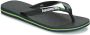 Havaianas Teenslippers Brasil Logo zomerschoen slippers poolslides met logo-opschrift - Thumbnail 10
