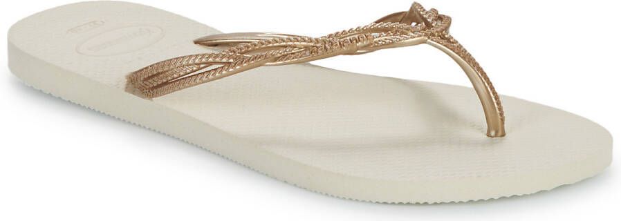 Havaianas Flash Sweet Slippers Beige Vrouw - Foto 2