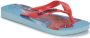 Havaianas Kids Top Marvel Ii Jongens Slippers Blauw - Thumbnail 3